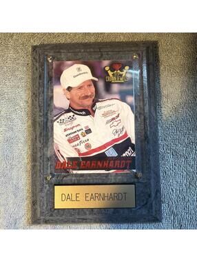 Dale Earnhardt Sr. 1995 Crown Jewel Wall Hanging Card Plaque Goodwrench #3